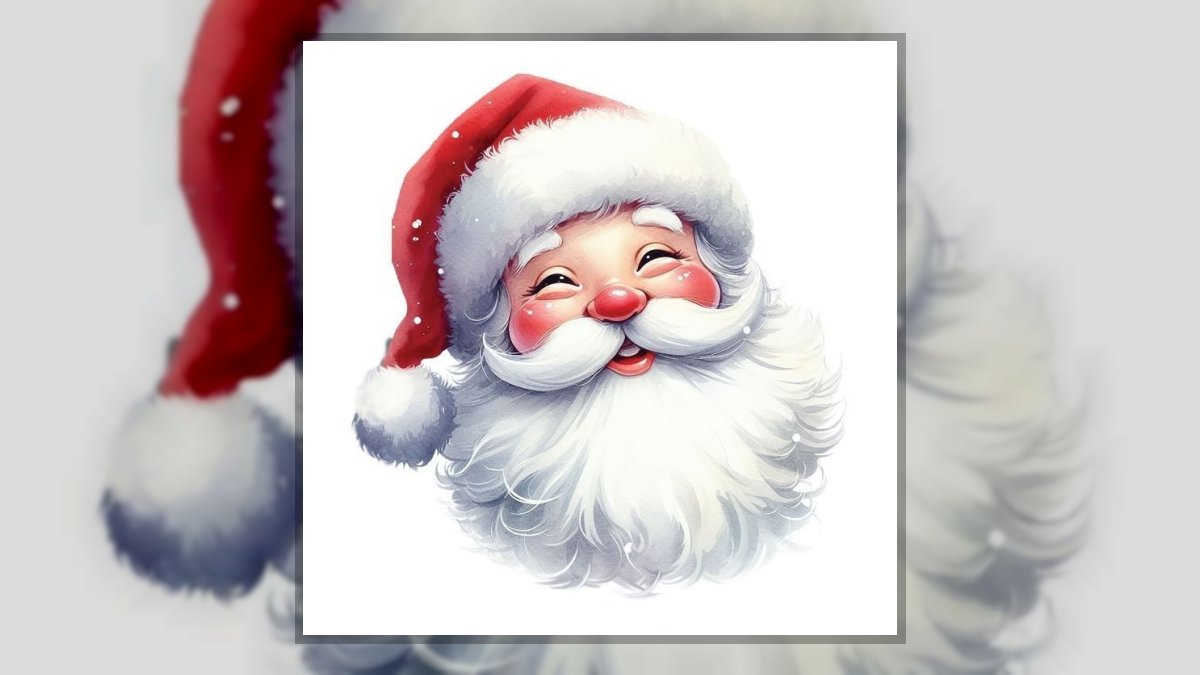 Rose Logan: Hó-ha-hó című vers illusztrációja a Múzsák Könyvtárában