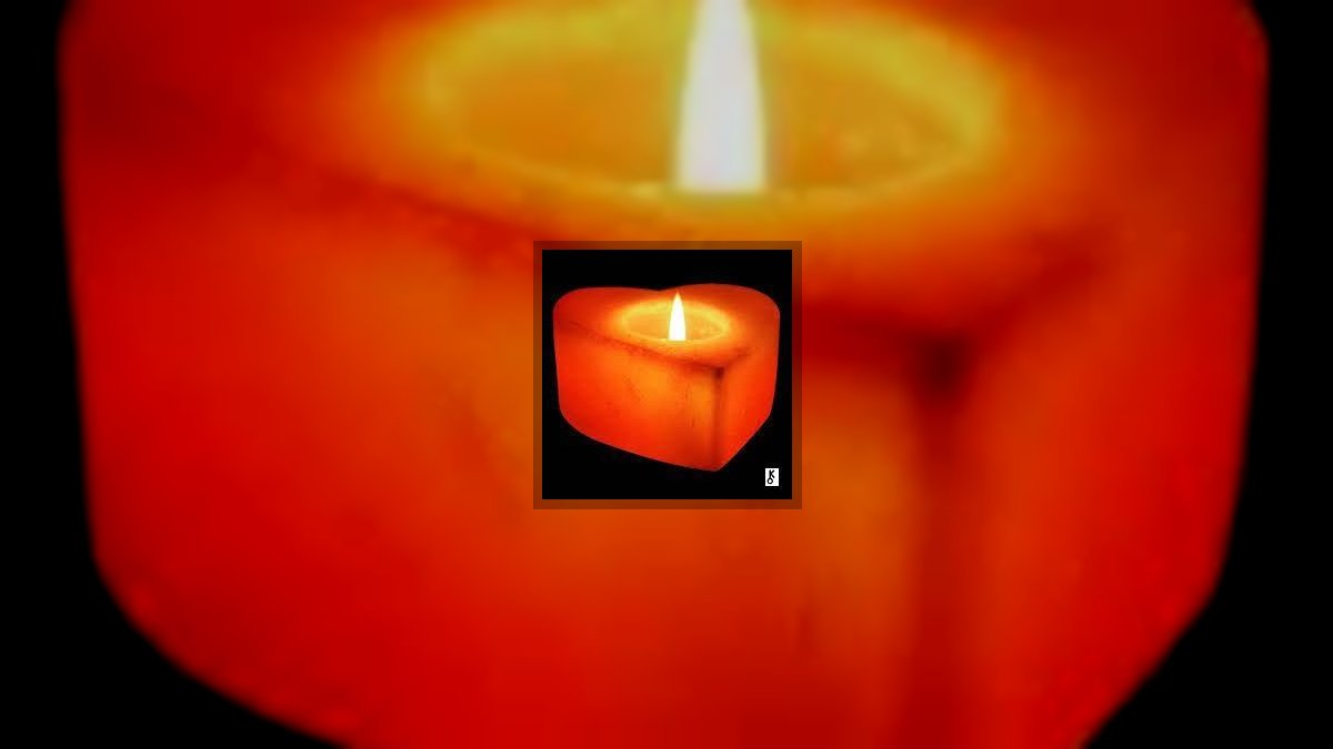 Balogh Erika: Ünnep – Az emlékezet szelíd mécsese című novella illusztrációja a Múzsák Könyvtárában.