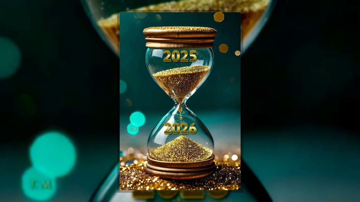 Gyólay Karolina: Új évi köszöntő című vers illusztrációja a Múzsák Könyvtárában