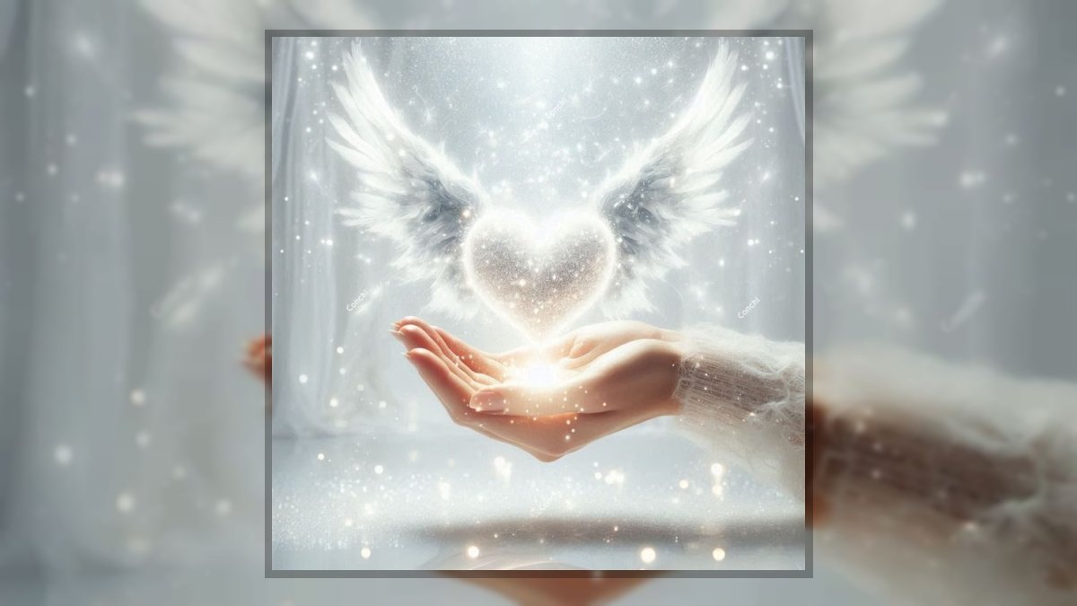 Lajos Anikó: Az Újév Angyalai című vers illusztrációja a Múzsák Könyvtárában