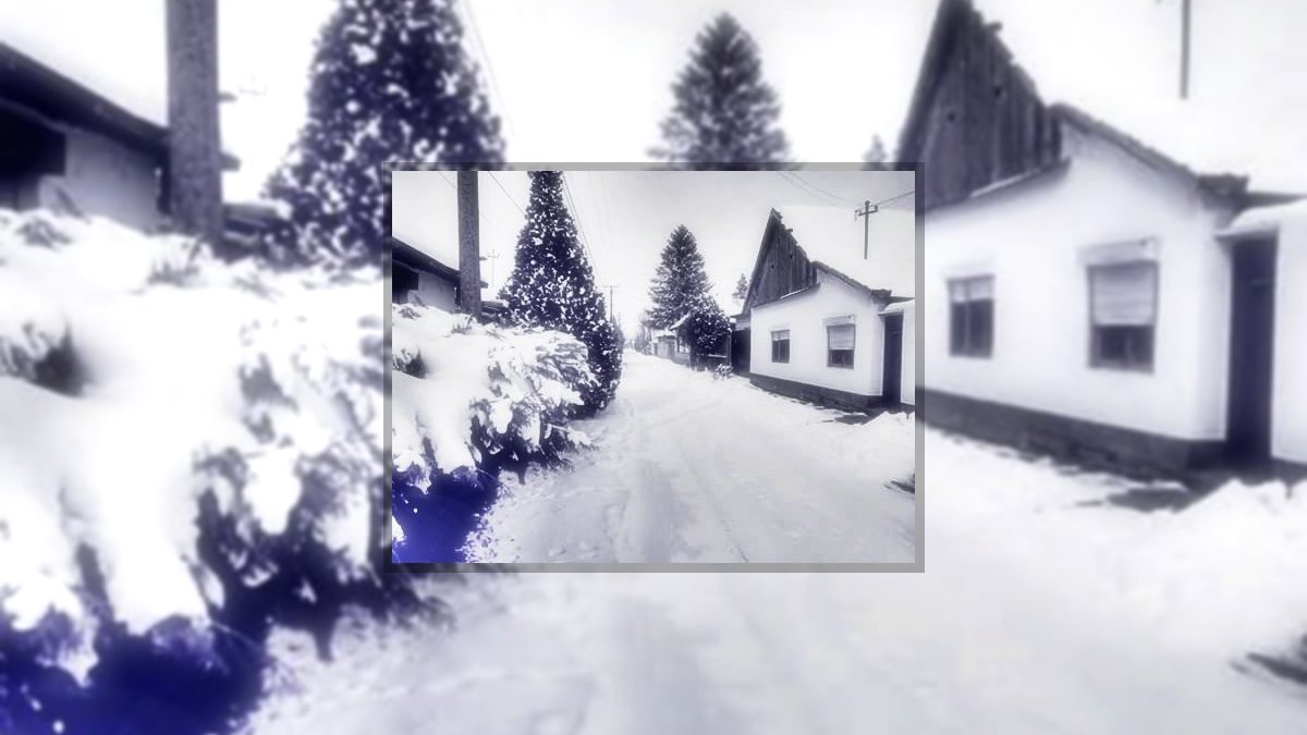 Híres B Ede: TÉL című vers illusztrációja a Múzsák Könyvtárában