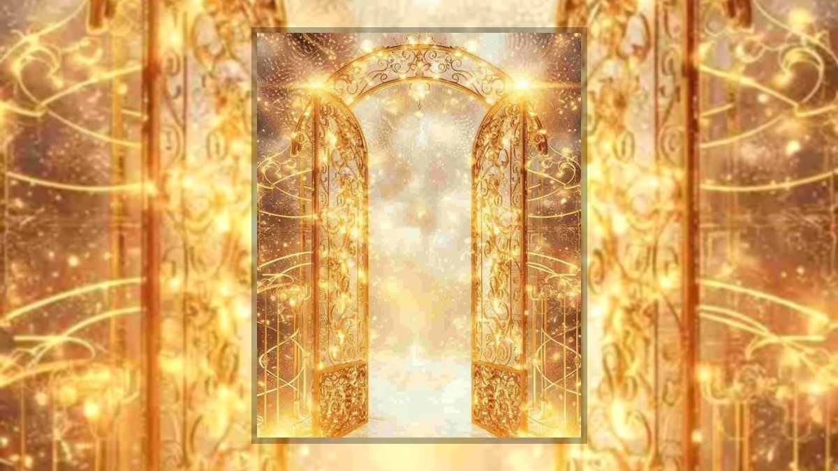 Soósné Balassa Eszter: Átölel a Fény című vers illusztrációja a Múzsák Könyvtárában