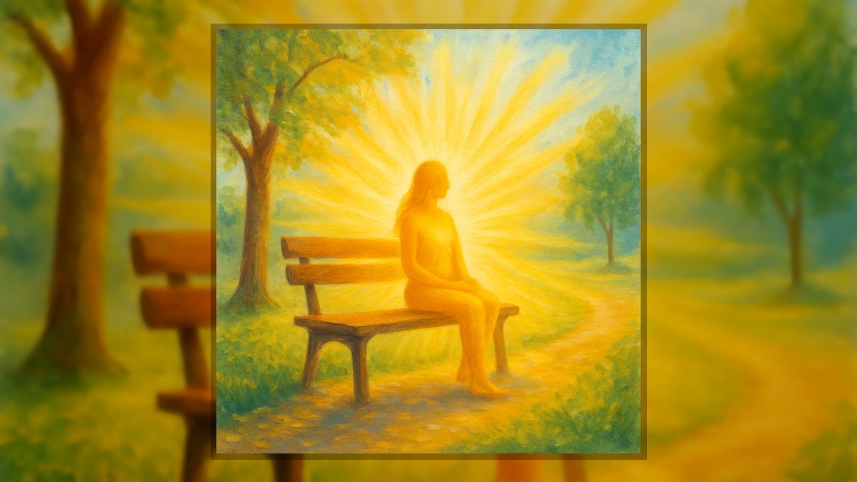 Elias Axel Reid: Létezésem szimfóniája című vers illusztrációja a Múzsák Könyvtárában