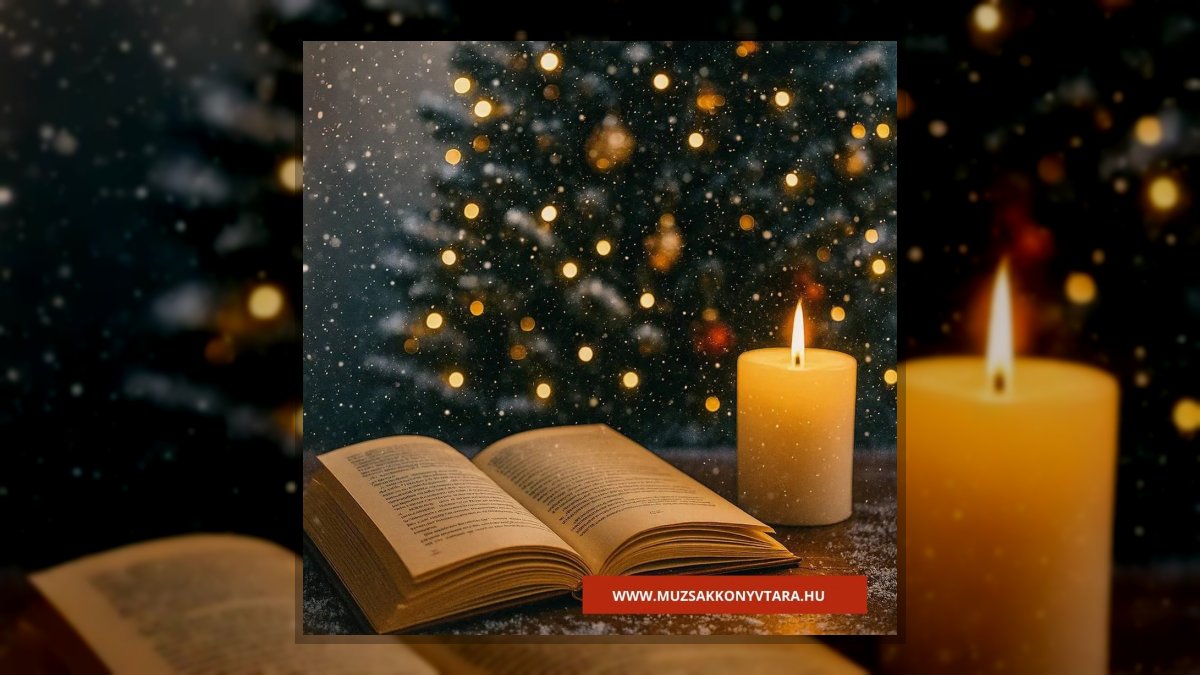 Gábor Edit: Isten fia című vers illusztrációja a Múzsák Könyvtárában