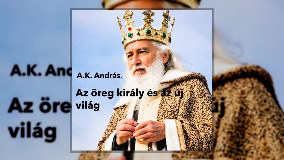 A.K. András.: Az öreg király és az új világ című novella illusztrációja a Múzsák Könyvtárában.
