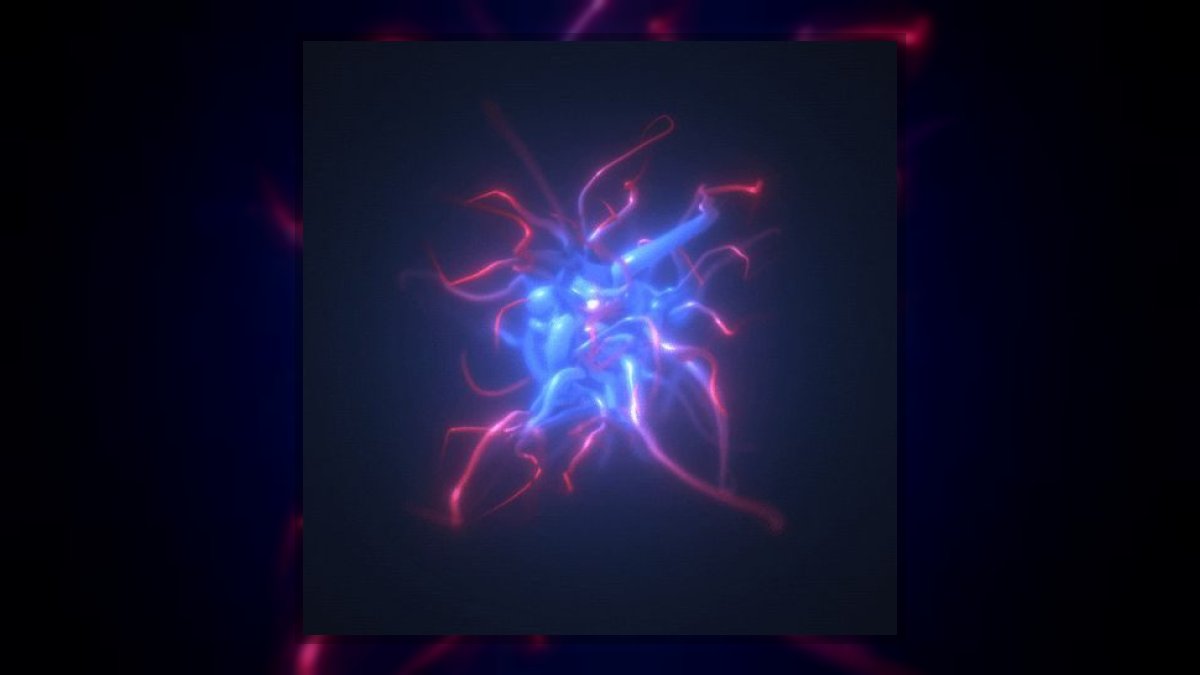 Krivák-Móricz Ilona: A gondolat… című vers illusztrációja a Múzsák Könyvtárában