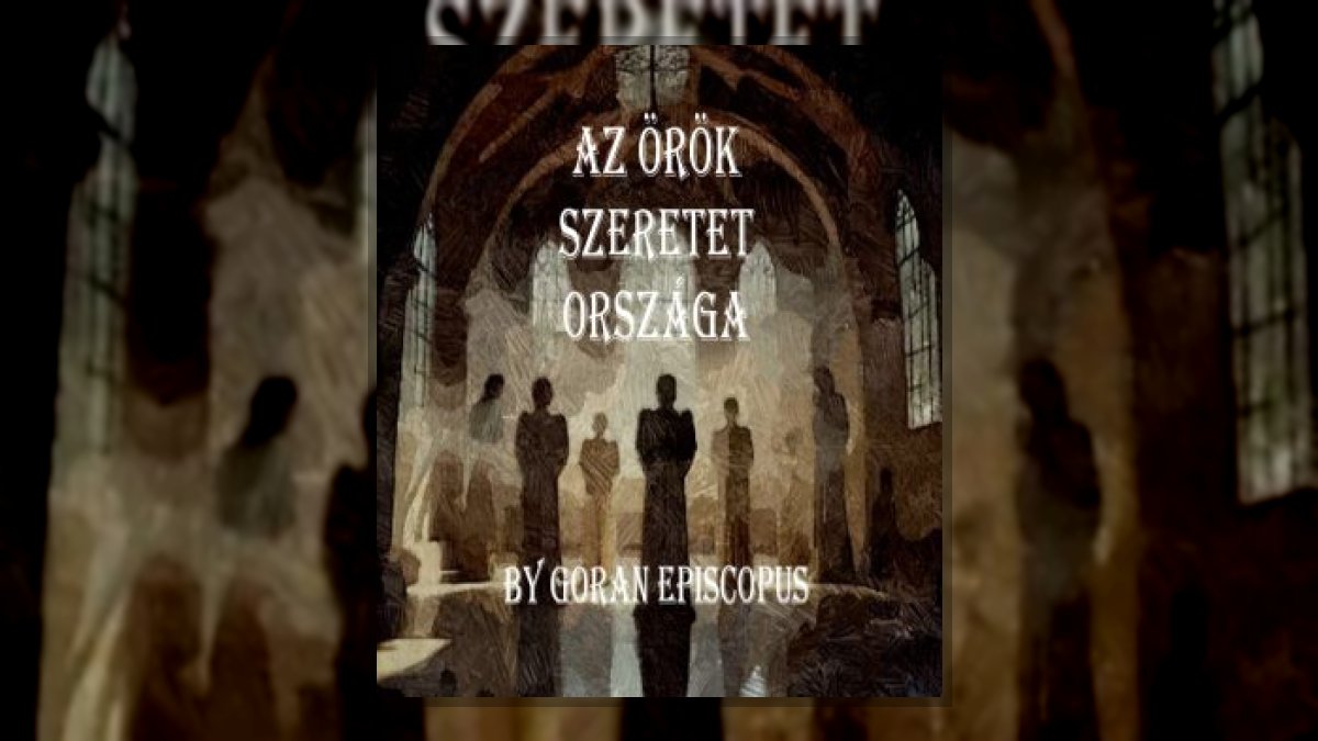Goran Episcopus: Az örök szeretet országa című vers illusztrációja a Múzsák Könyvtárában