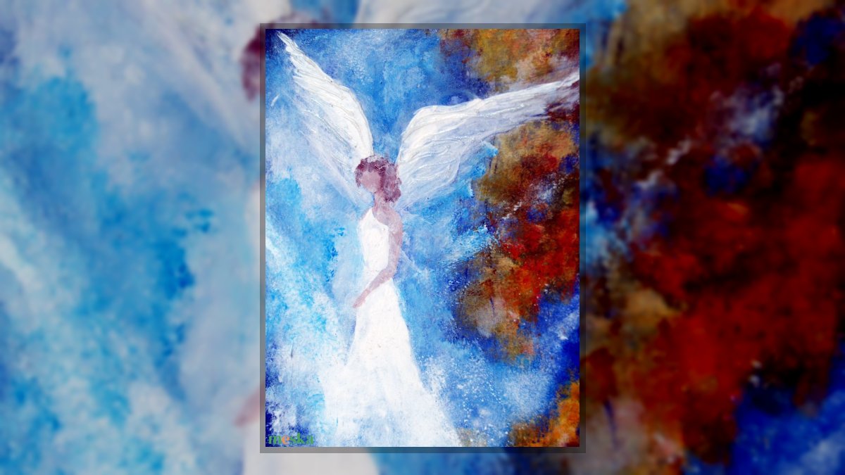 Híres B Ede: Késő esti ima című vers illusztrációja a Múzsák Könyvtárában