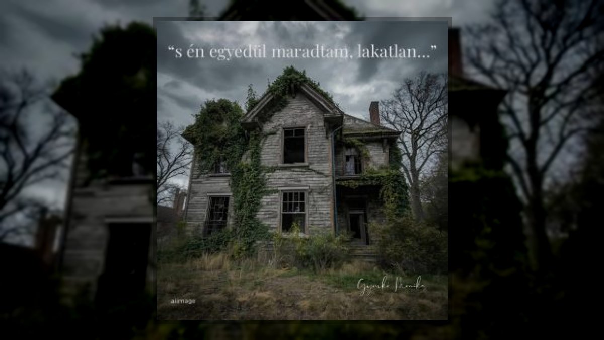 Gyurkó Mónika: "Lélek hang" című vers illusztrációja a Múzsák Könyvtárában