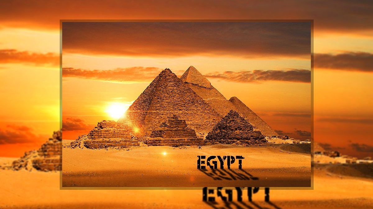 Balogh Erika: Meditációs monológ – Egyiptom csendjében, a lélek című novella illusztrációja a Múzsák Könyvtárában.