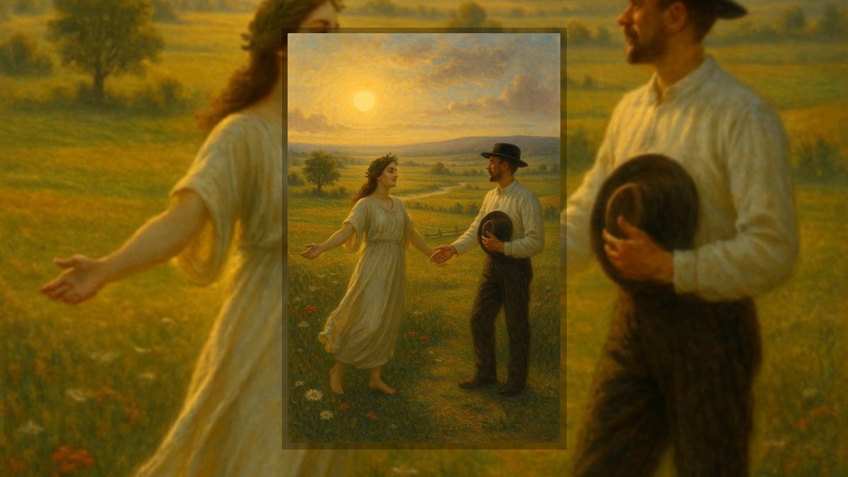 Végh Éva Ive: Az élet a múzsám című vers illusztrációja a Múzsák Könyvtárában