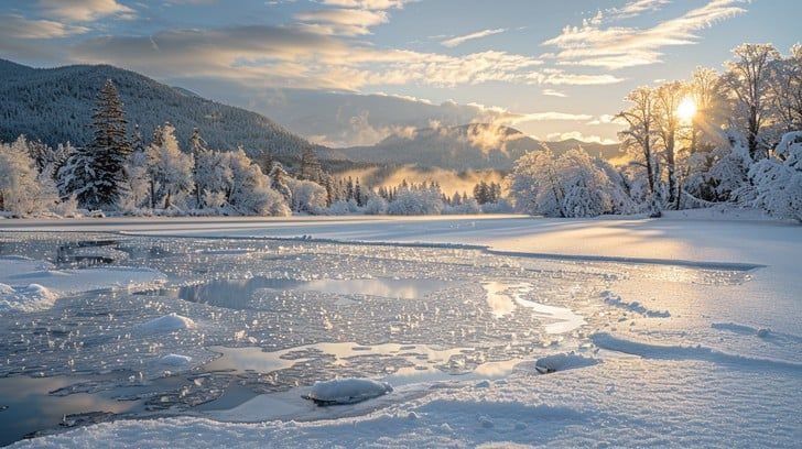 Márkus Katalin/Kata/: Tél című vers illusztrációja a Múzsák Könyvtárában