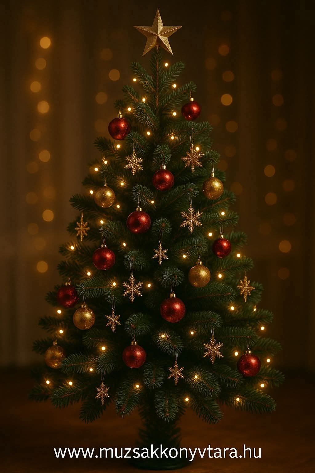 Norbert Farkas: Egy nyugodt karácsony című novella illusztrációja a Múzsák Könyvtárában.