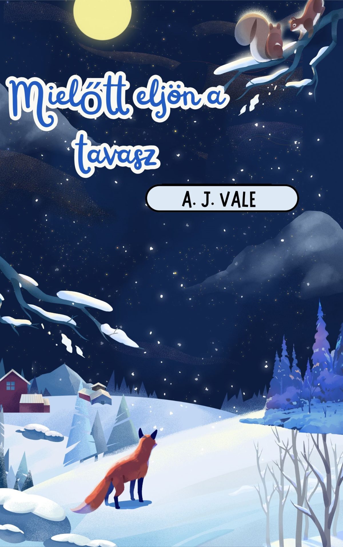 A. J. Vale: Mielőtt eljön a tavasz című novella illusztrációja a Múzsák Könyvtárában.