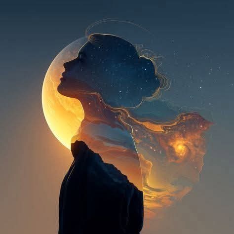 zsuzsanna bandics: Megyek előre című vers illusztrációja a Múzsák Könyvtárában