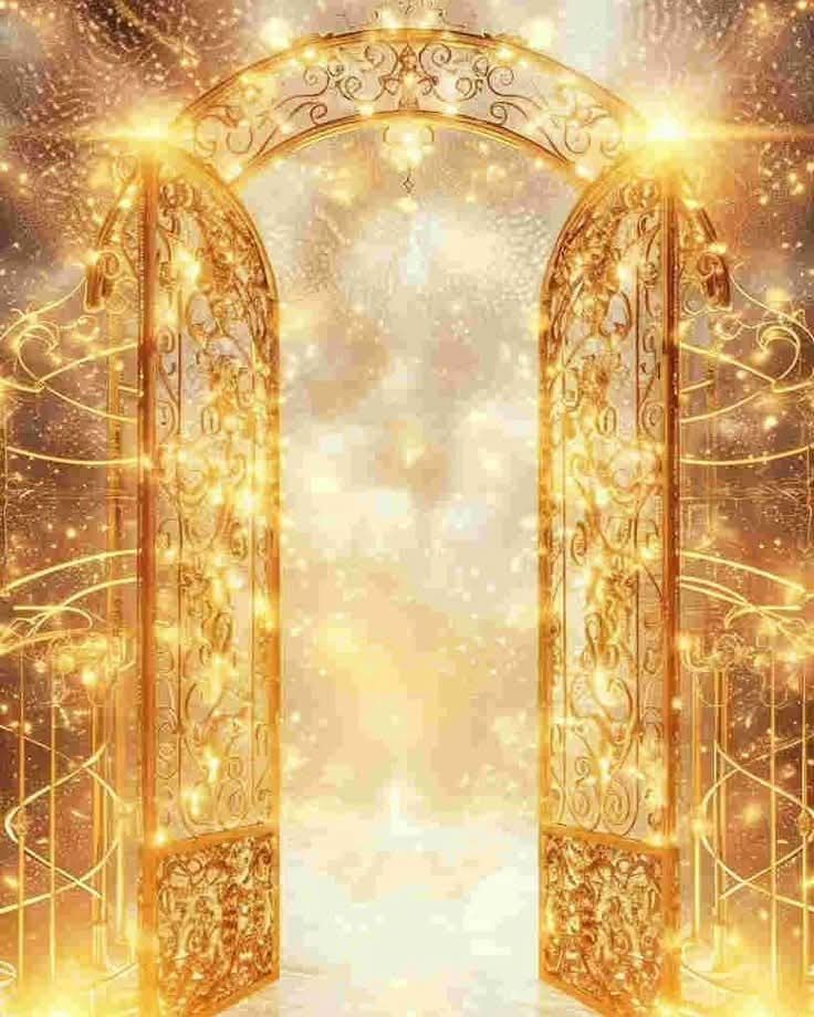 Soósné Balassa Eszter: Átölel a Fény című vers illusztrációja a Múzsák Könyvtárában