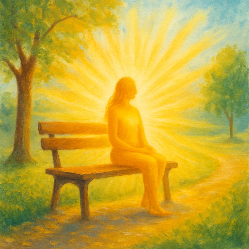 Elias Axel Reid: Létezésem szimfóniája című vers illusztrációja a Múzsák Könyvtárában