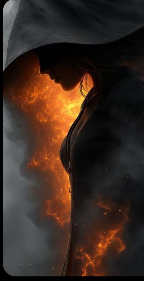 Ynela Zíléna: Főnix című vers illusztrációja a Múzsák Könyvtárában