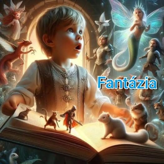 Alexander Corvinus: Fantázia című novella illusztrációja a Múzsák Könyvtárában.