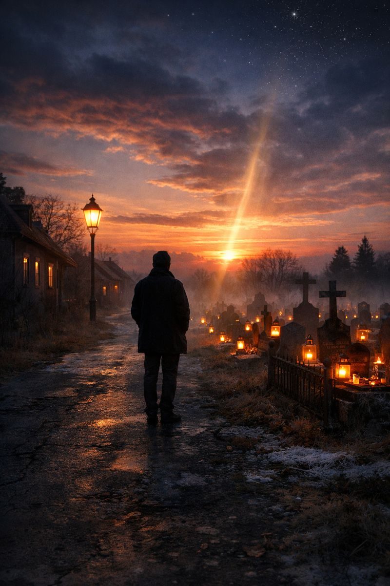 Elias Axel Reid: Lépések a csendben című vers illusztrációja a Múzsák Könyvtárában