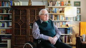 Tasi83: A panelház különös remetéje című novella illusztrációja a Múzsák Könyvtárában.