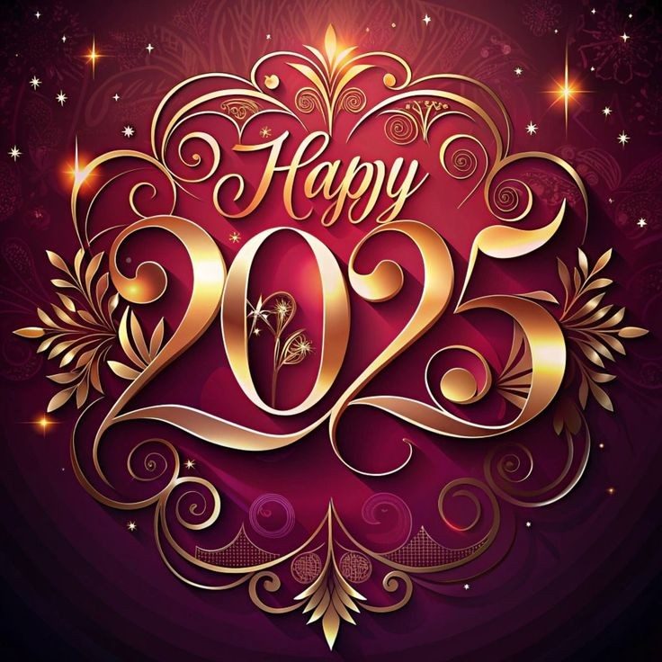 Aurora Amelia Joplin: 2025-ös Újévi köszöntő című vers illusztrációja a Múzsák Könyvtárában