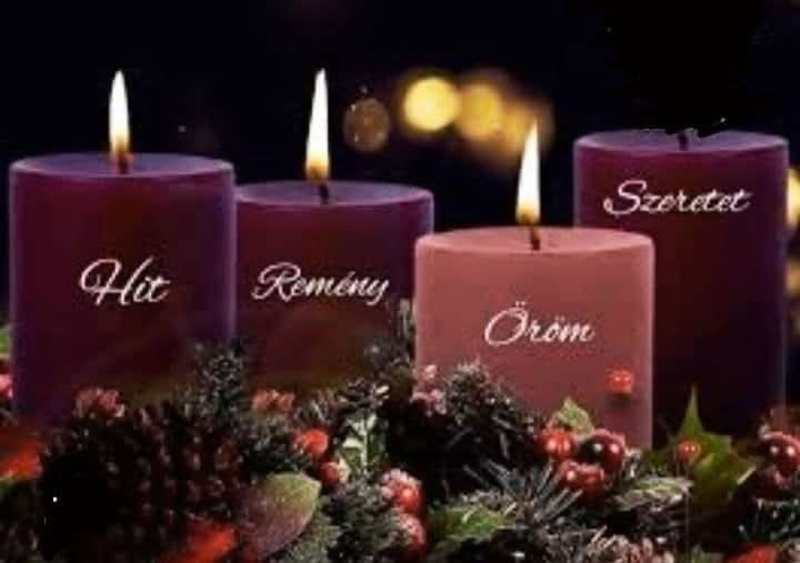 Gyólay Karolina: Karácsonyra hangolódva című vers illusztrációja a Múzsák Könyvtárában