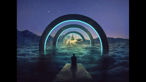 Tasi83: SUTTOGÁSOK A MEGTÉVESZTÉSEK ÁRAMLATAIBAN című vers illusztrációja a Múzsák Könyvtárában