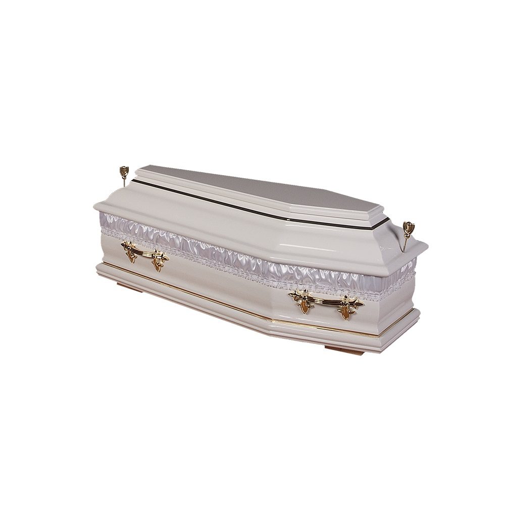 Krivák-Móricz Ilona: Fehérek a koporsók... című vers illusztrációja a Múzsák Könyvtárában