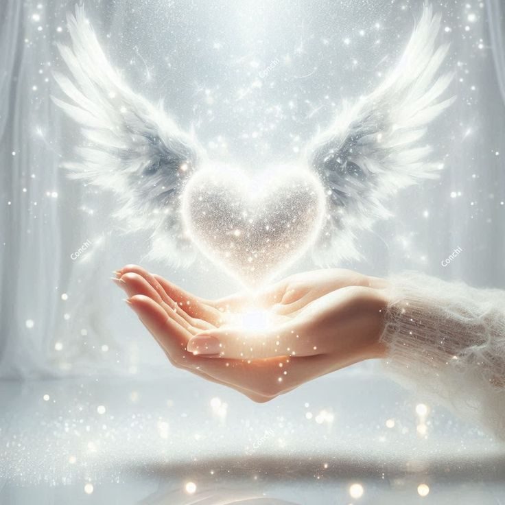 Lajos Anikó: Az Újév Angyalai című vers illusztrációja a Múzsák Könyvtárában