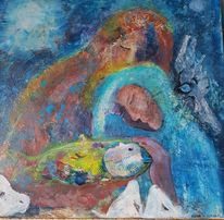 Attiláné Vincze: Már csendesen leszállt az éj című vers illusztrációja a Múzsák Könyvtárában