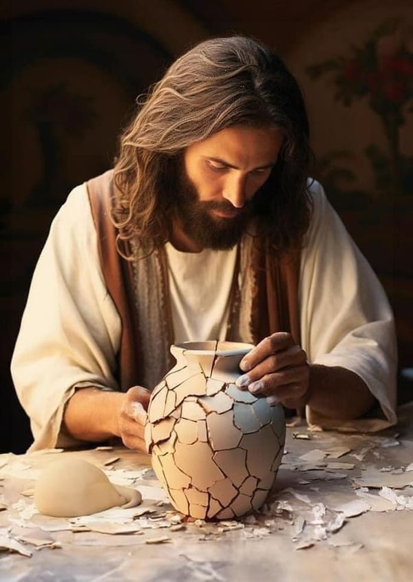 Vizkeleti Erzsébet: A szív repedései című novella illusztrációja a Múzsák Könyvtárában.