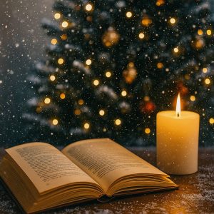 Vizkeleti Erzsébet: A csönd filozófiája 1. rész című novella illusztrációja a Múzsák Könyvtárában.