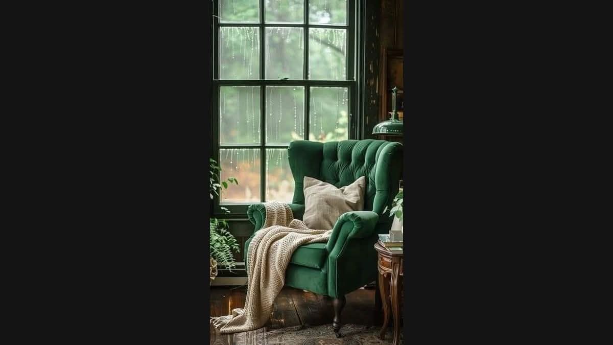 Soósné Balassa Eszter: Találkozás önmagammal című vers illusztrációja a Múzsák Könyvtárában