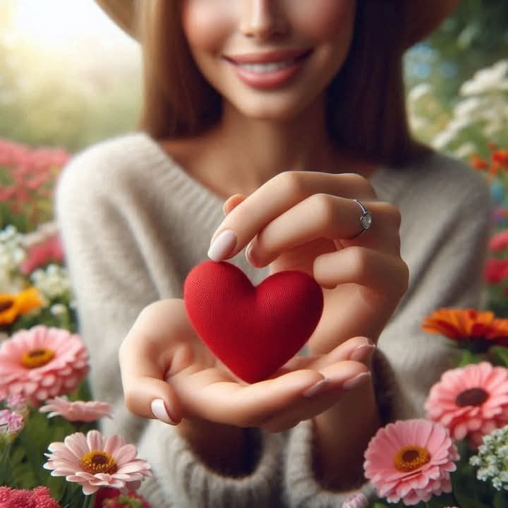 Vasasné Koszla Beáta: Ha szeretet lehetnék című vers illusztrációja a Múzsák Könyvtárában