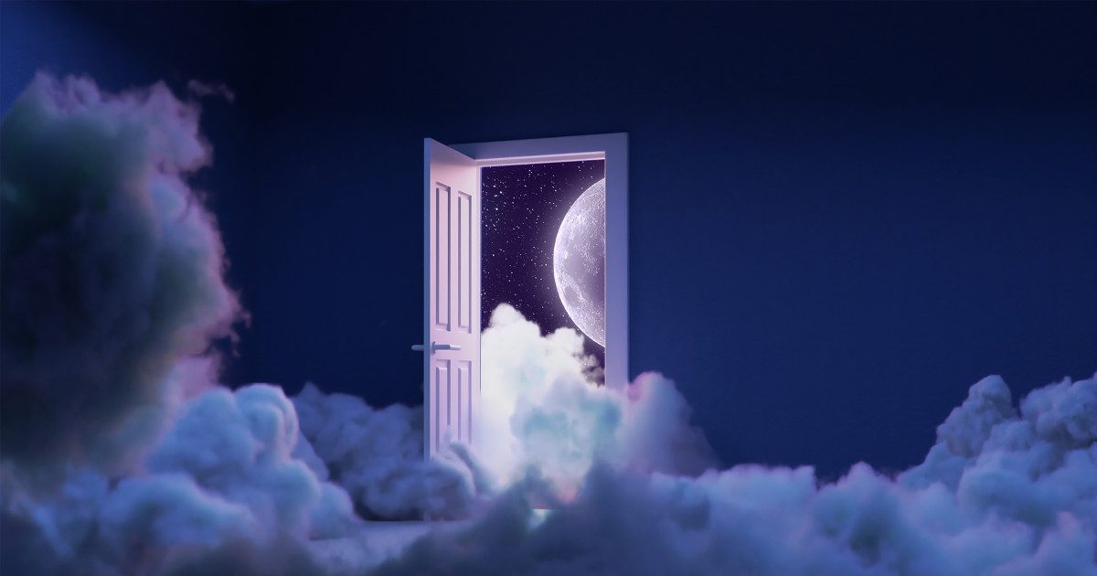 Garami Nelli: ÁLOM című vers illusztrációja a Múzsák Könyvtárában