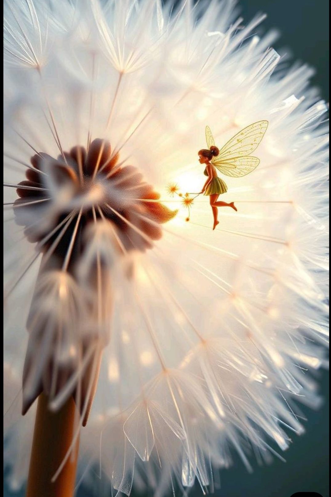 Ynela Zíléna: A pitypang szíve című mese illusztrációja a Múzsák Könyvtárában