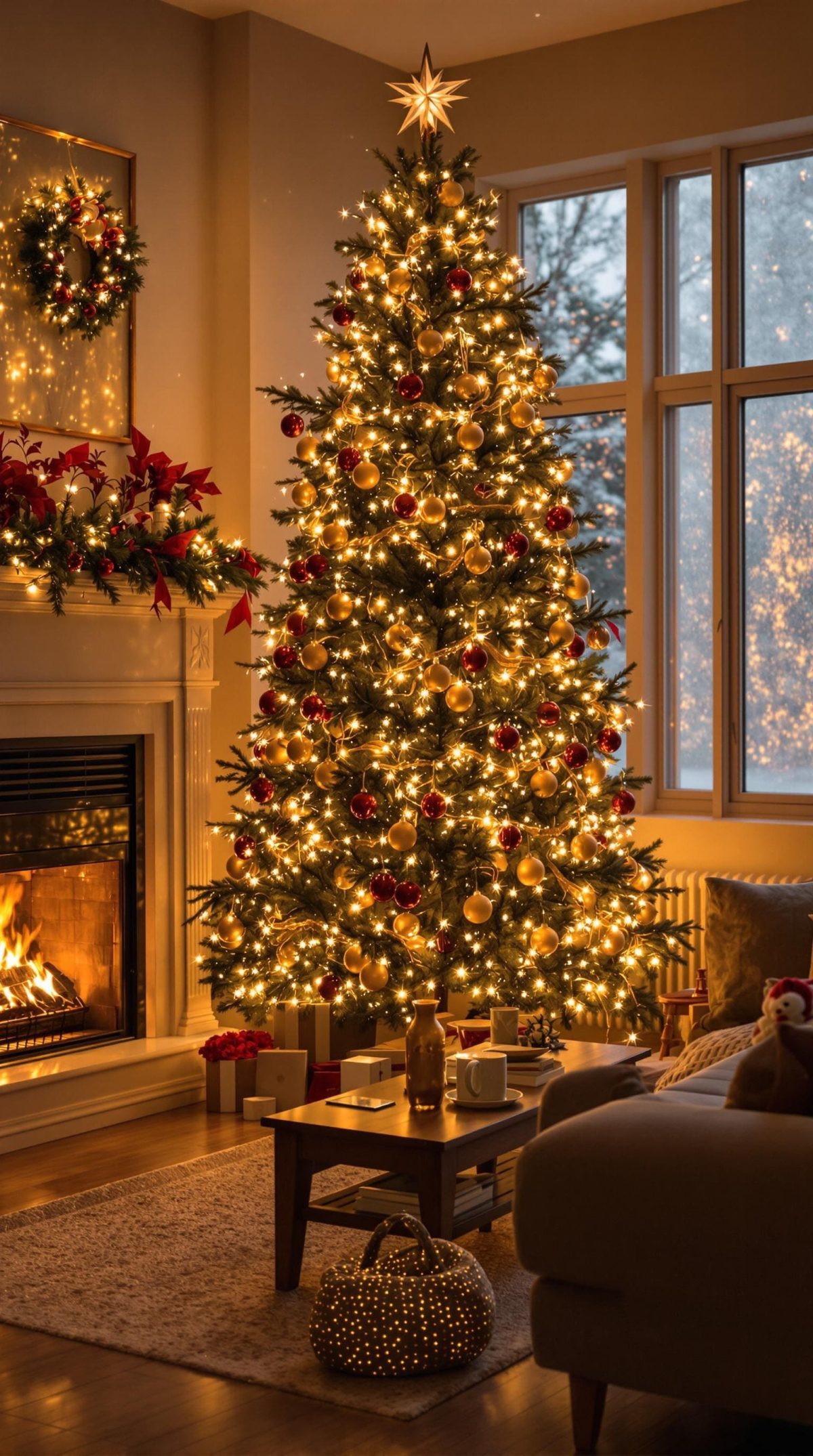 Bubrik Zseraldina: A karácsony ereje című novella illusztrációja a Múzsák Könyvtárában.