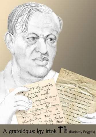 Petres Katalin: Az arc és a művek című vers illusztrációja a Múzsák Könyvtárában