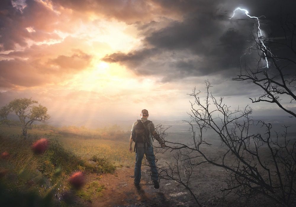 Tasi83: Elveszett Lelkek Vándorlása című vers illusztrációja a Múzsák Könyvtárában