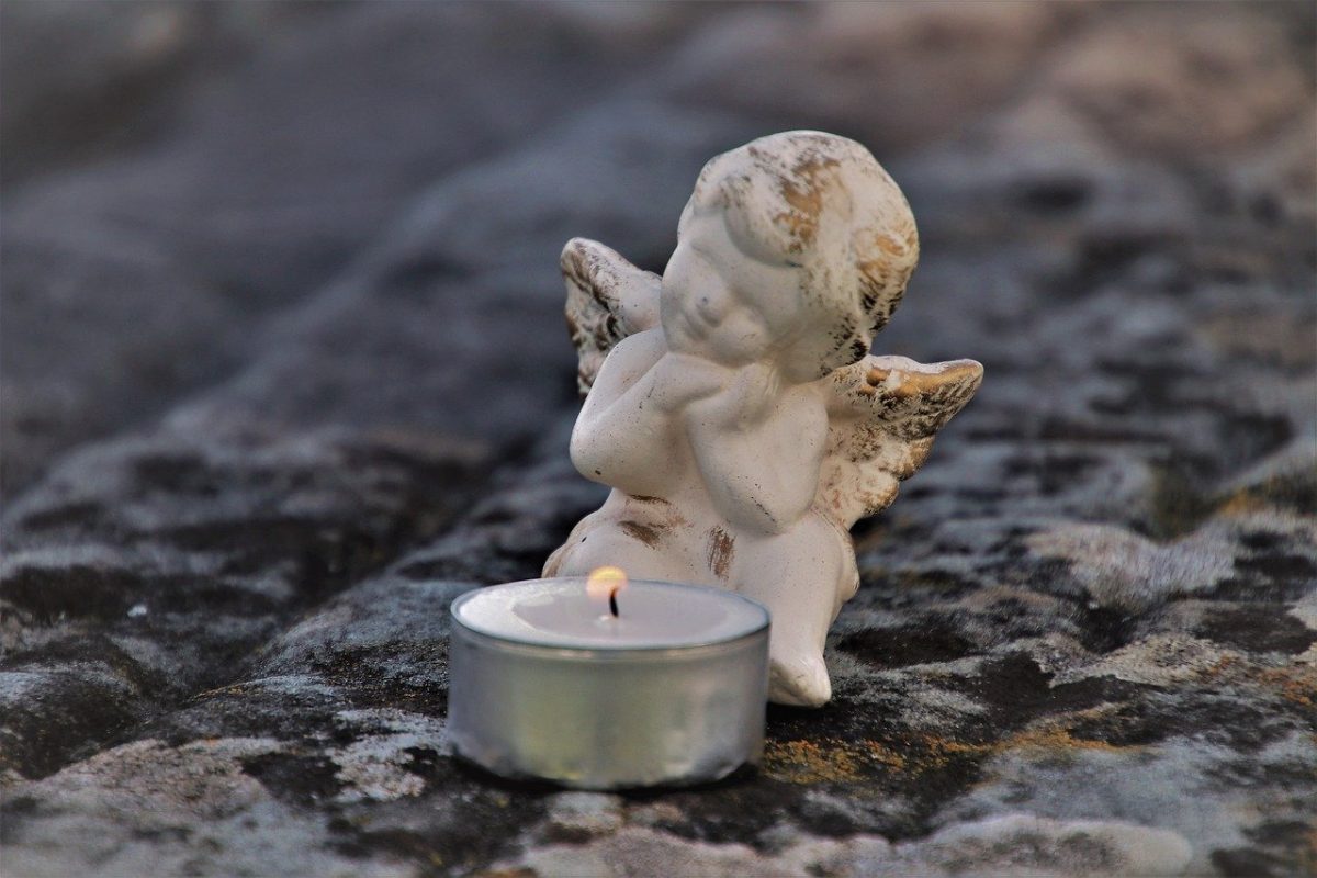 Szabó Szabina: Amikor elmegyek című vers illusztrációja a Múzsák Könyvtárában