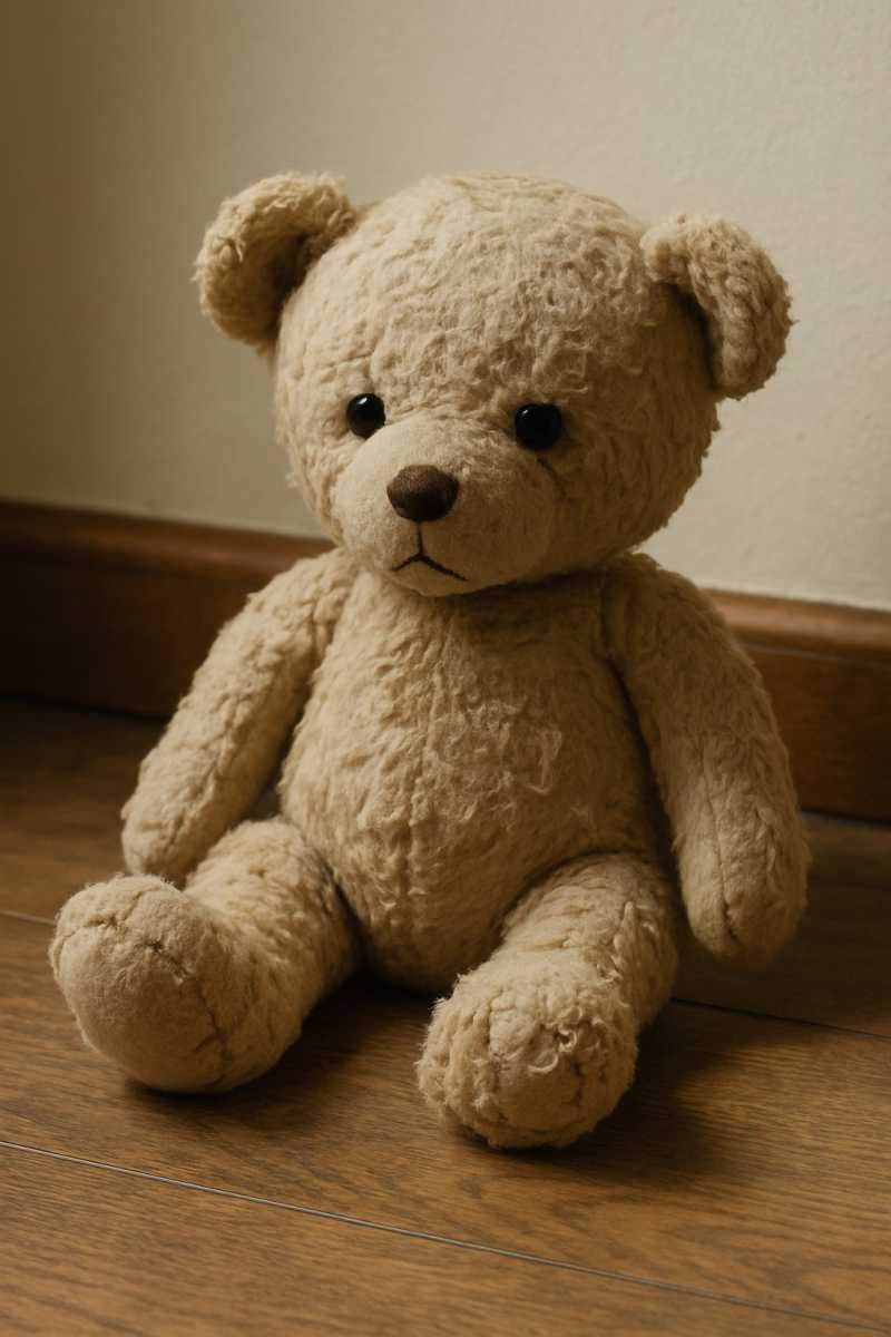 Aurora Amelia Joplin: A kislány, akit csak a macija szeretett című novella illusztrációja a Múzsák Könyvtárában.