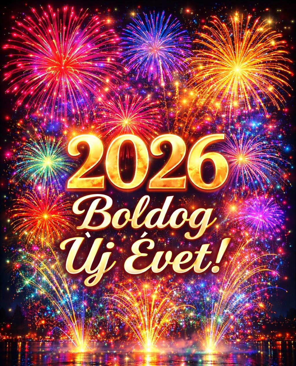 Aurora Amelia Joplin: 2026 – újévi köszöntő című vers illusztrációja a Múzsák Könyvtárában