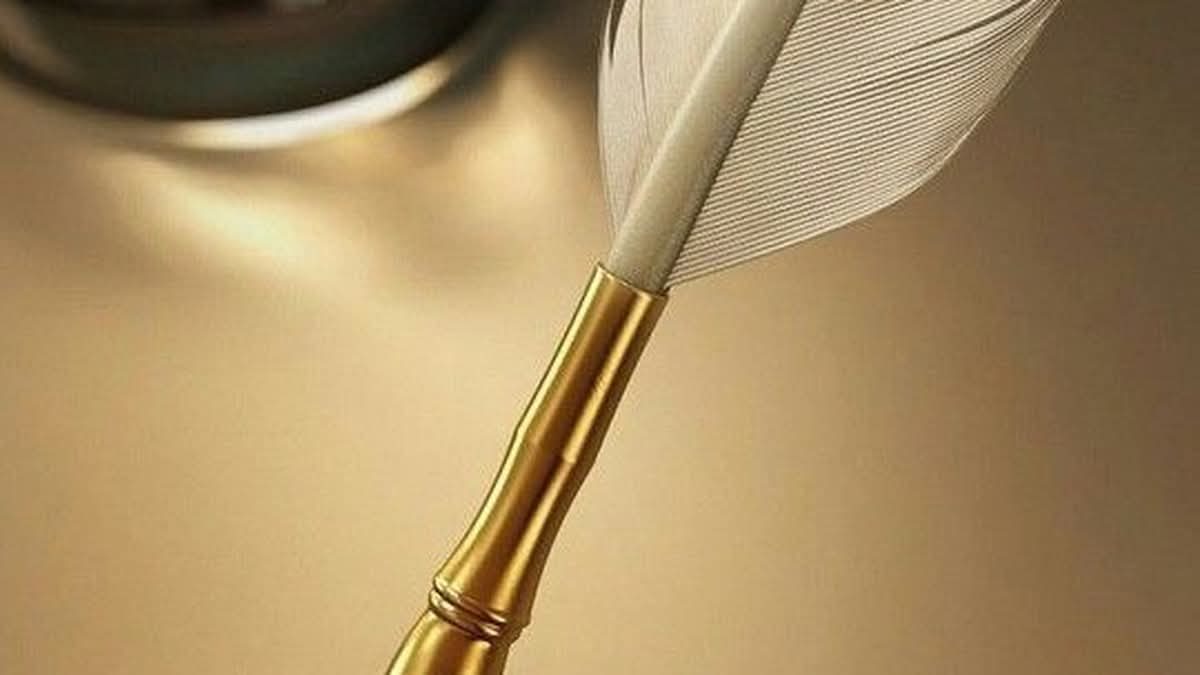 Bandics Zsuzsanna: Új kezdet, fogadalom című vers illusztrációja a Múzsák Könyvtárában