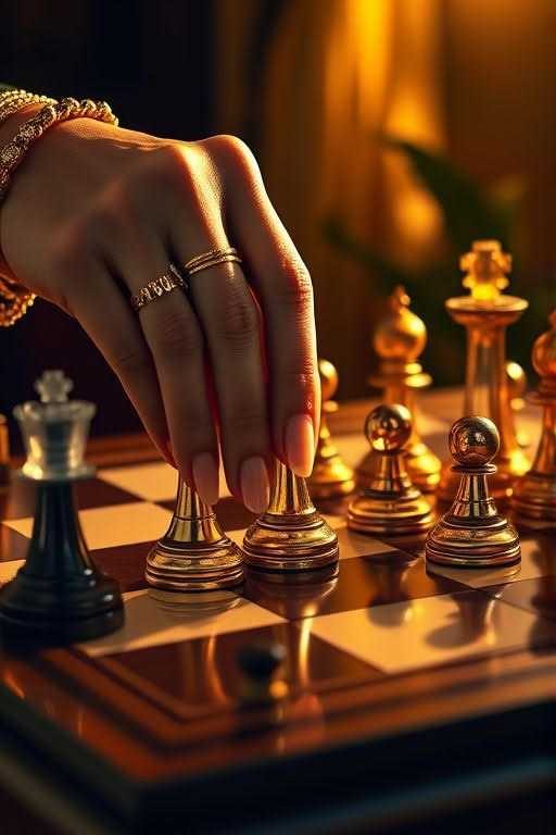 Gyólay Karolina: Élet játszmája című vers illusztrációja a Múzsák Könyvtárában