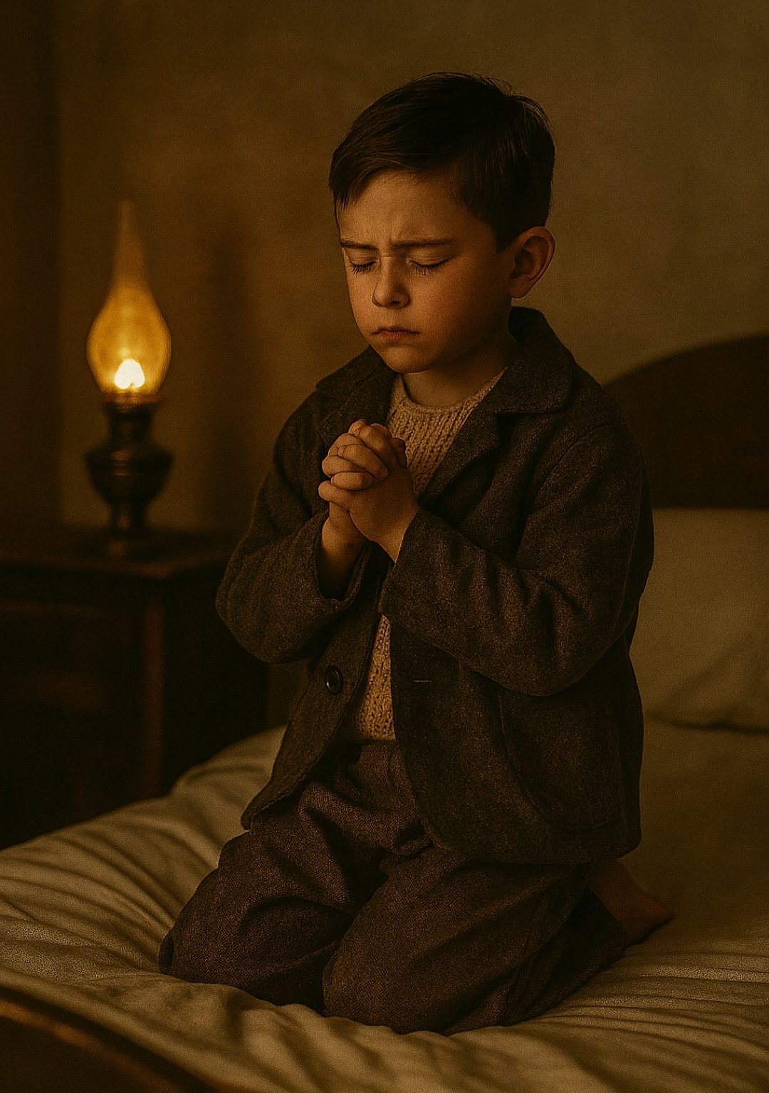 Kimmel Gábor: Három szék az asztalnál című novella illusztrációja a Múzsák Könyvtárában.