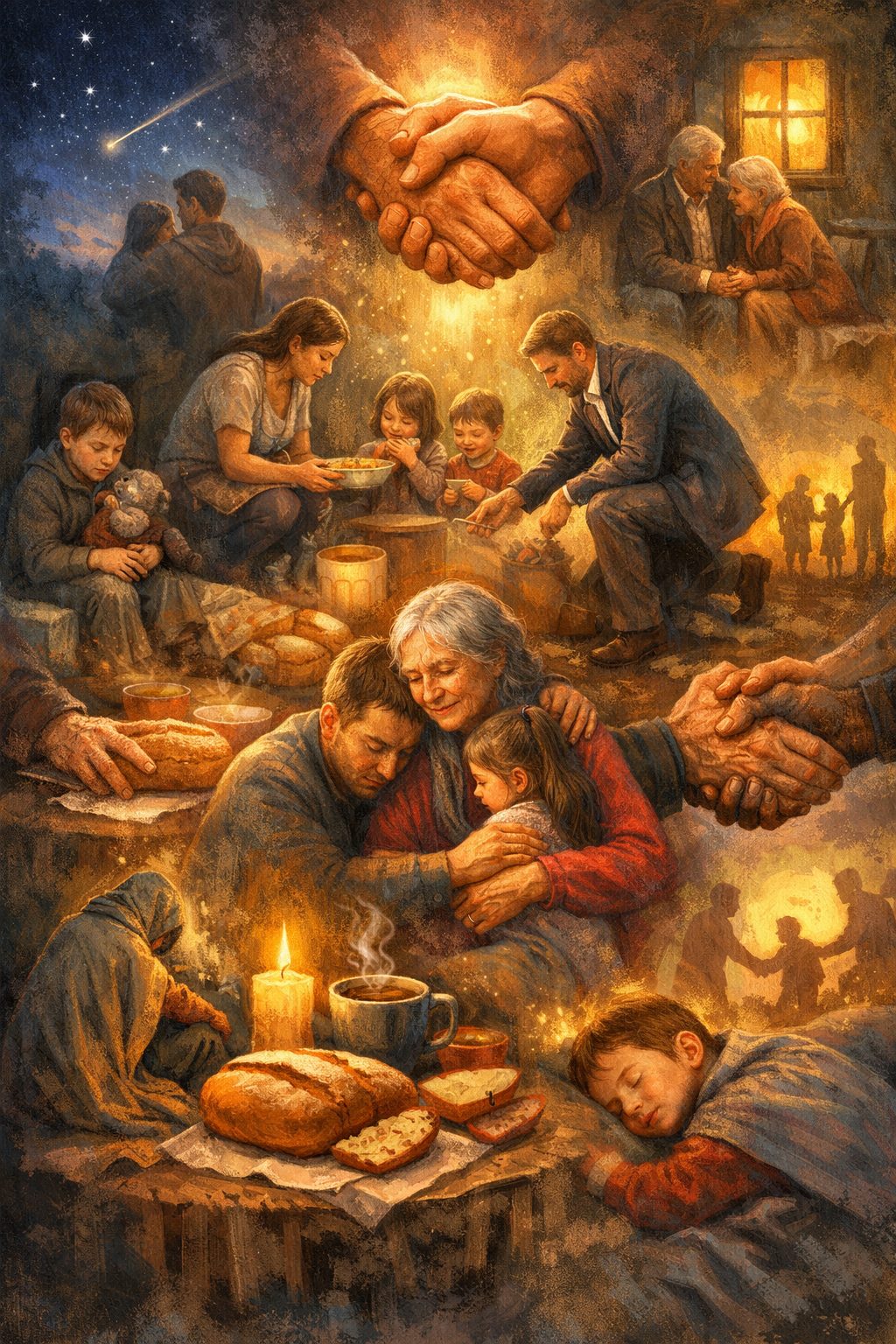 Vizkeleti Erzsébet: Mit kívánok a jövő esztendőre? című vers illusztrációja a Múzsák Könyvtárában