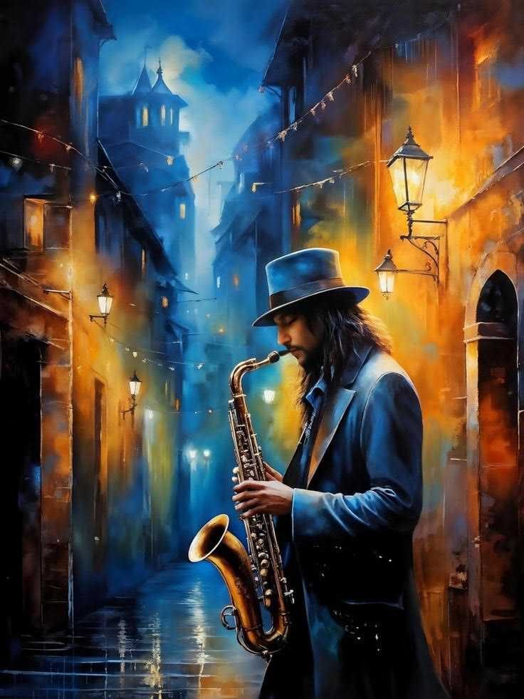 Kollár Kornélia: Egy halk zeneszó című vers illusztrációja a Múzsák Könyvtárában