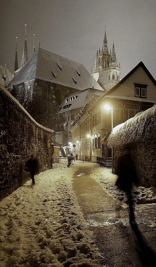 Bonnie Marcelé: Advent csendje című vers illusztrációja a Múzsák Könyvtárában