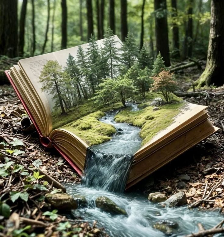 Mihályné Tordai: Mese a kispatakról című mese illusztrációja a Múzsák Könyvtárában